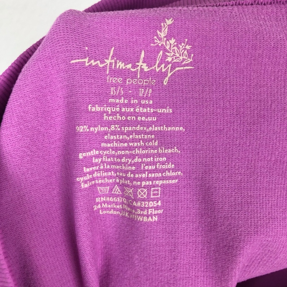 Free People High Waist Seamless Bike Shorts XS/S - Picture 5 of 6